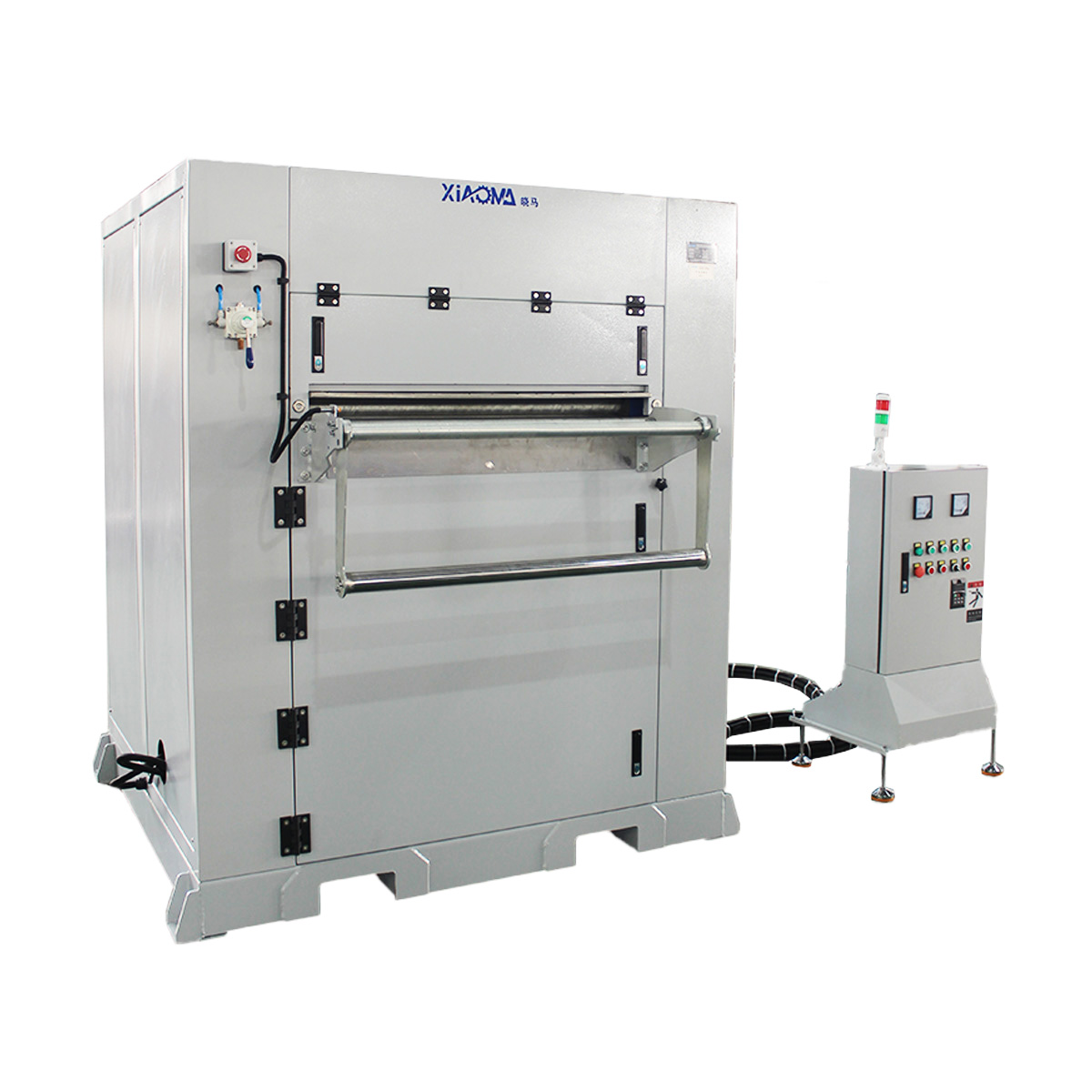 卷材牵引破碎机应用